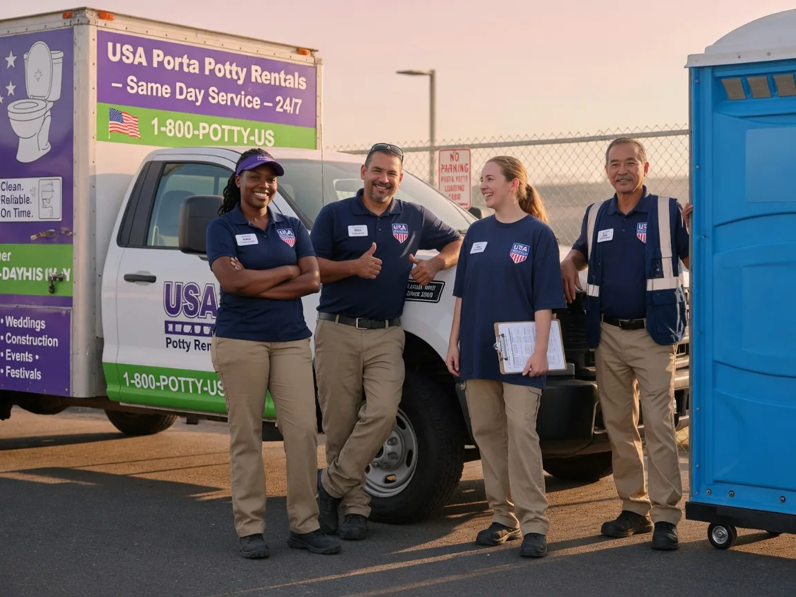 Porta Potty Rental company in Philo, OH